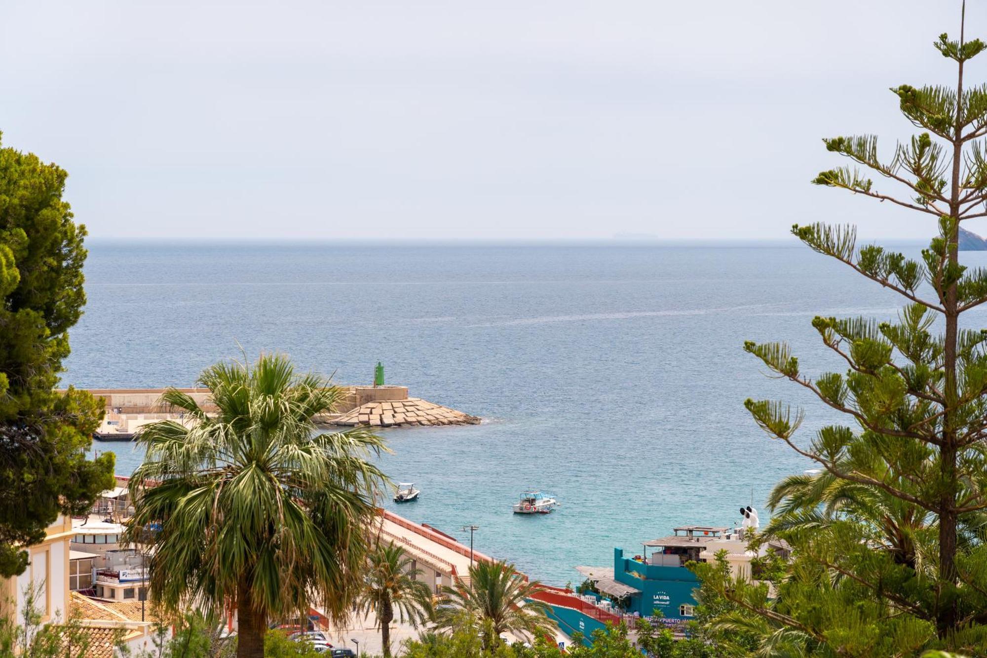 Javea Port Townhouse With Amazing Sea Views & Communal Pool Villa Esterno foto