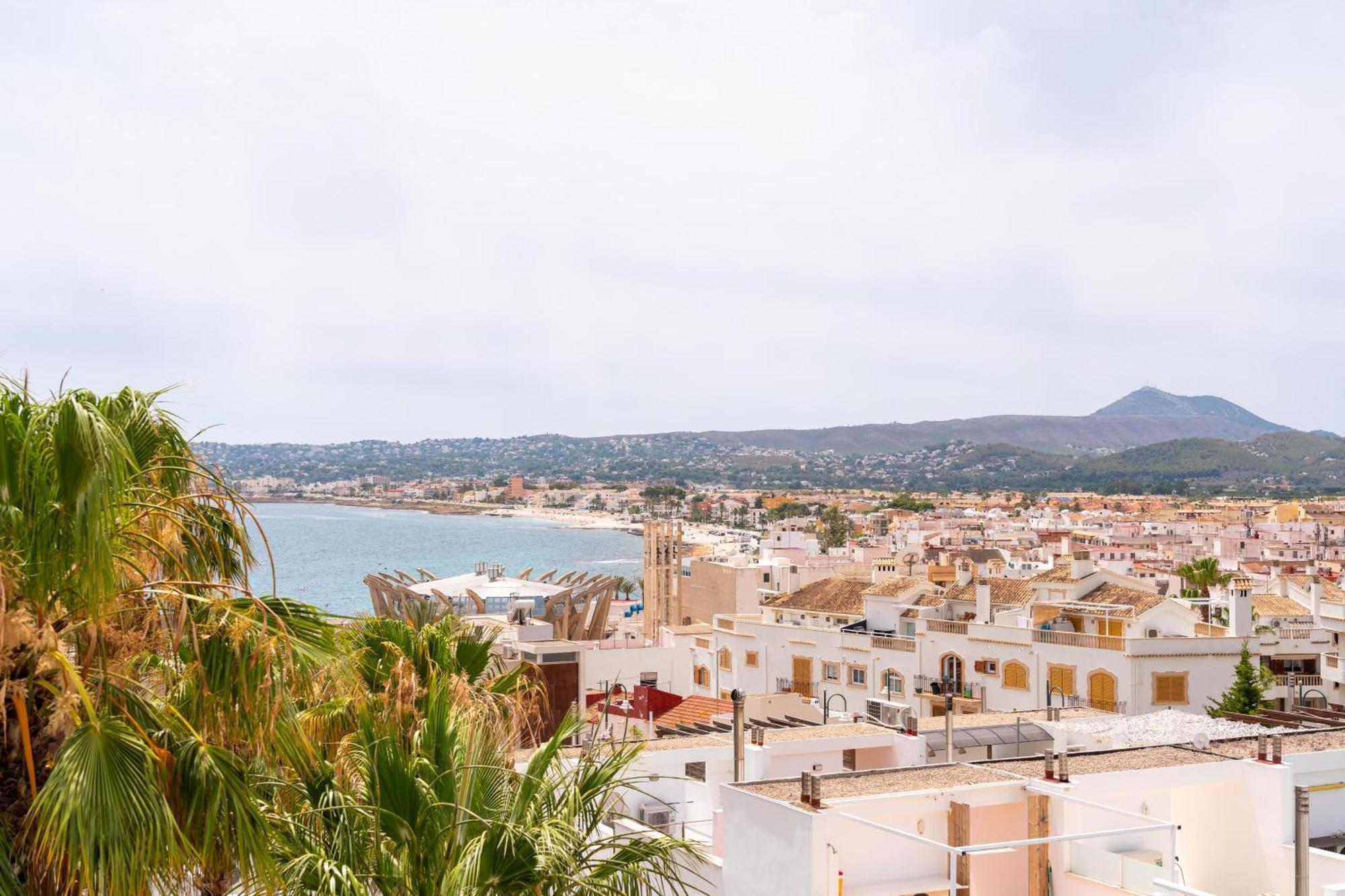 Javea Port Townhouse With Amazing Sea Views & Communal Pool Villa Esterno foto