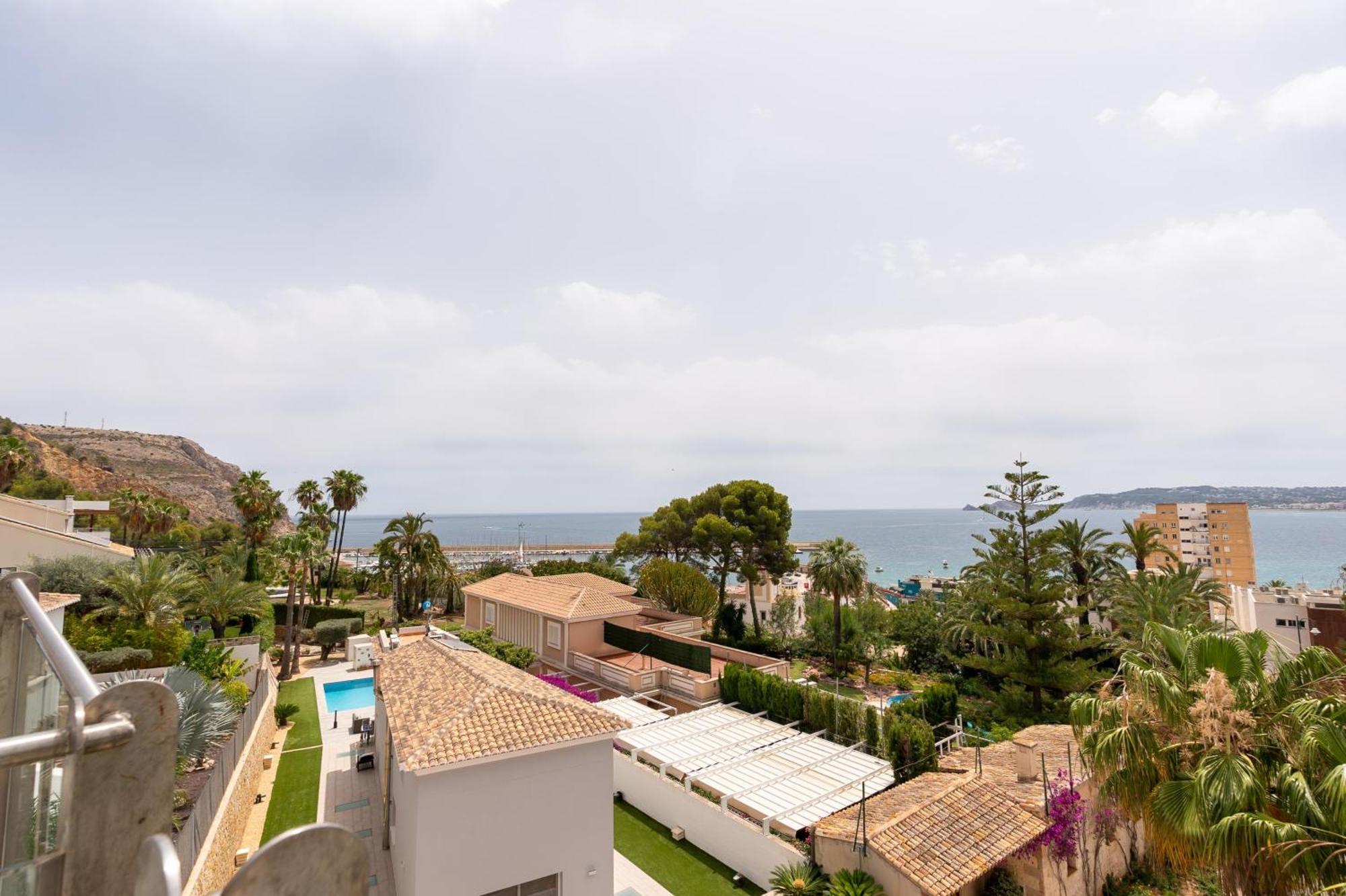 Javea Port Townhouse With Amazing Sea Views & Communal Pool Villa Esterno foto