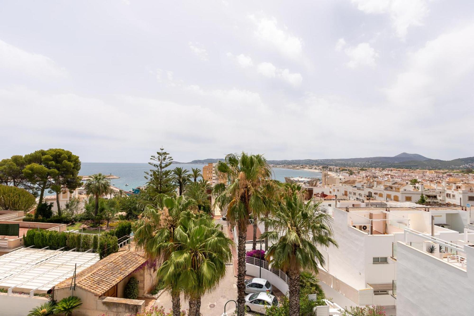 Javea Port Townhouse With Amazing Sea Views & Communal Pool Villa Esterno foto