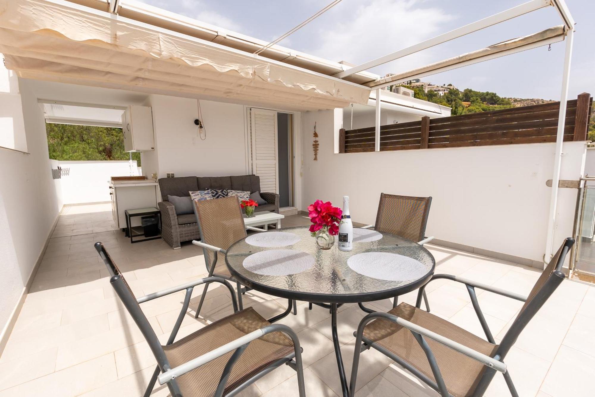 Javea Port Townhouse With Amazing Sea Views & Communal Pool Villa Esterno foto